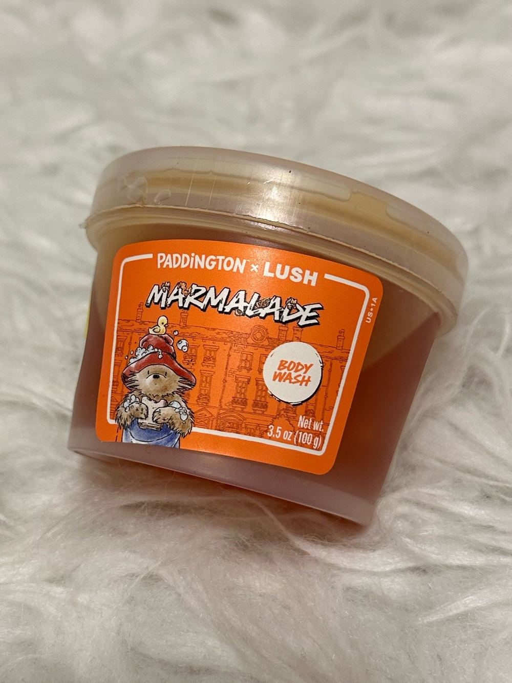 Lush x Paddington marmalade body wash